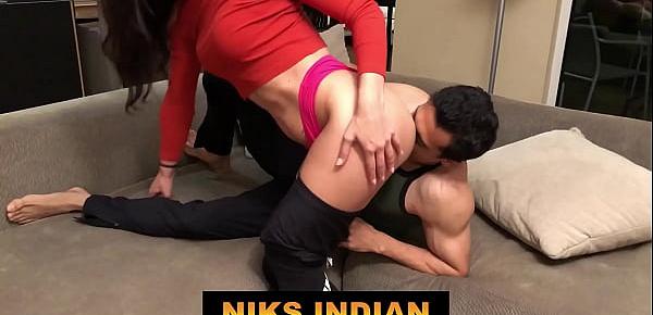  Indian Milf with nice juicy ass seduces and fucks young guy